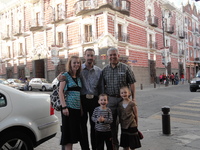 The Aguiar family in Puebla